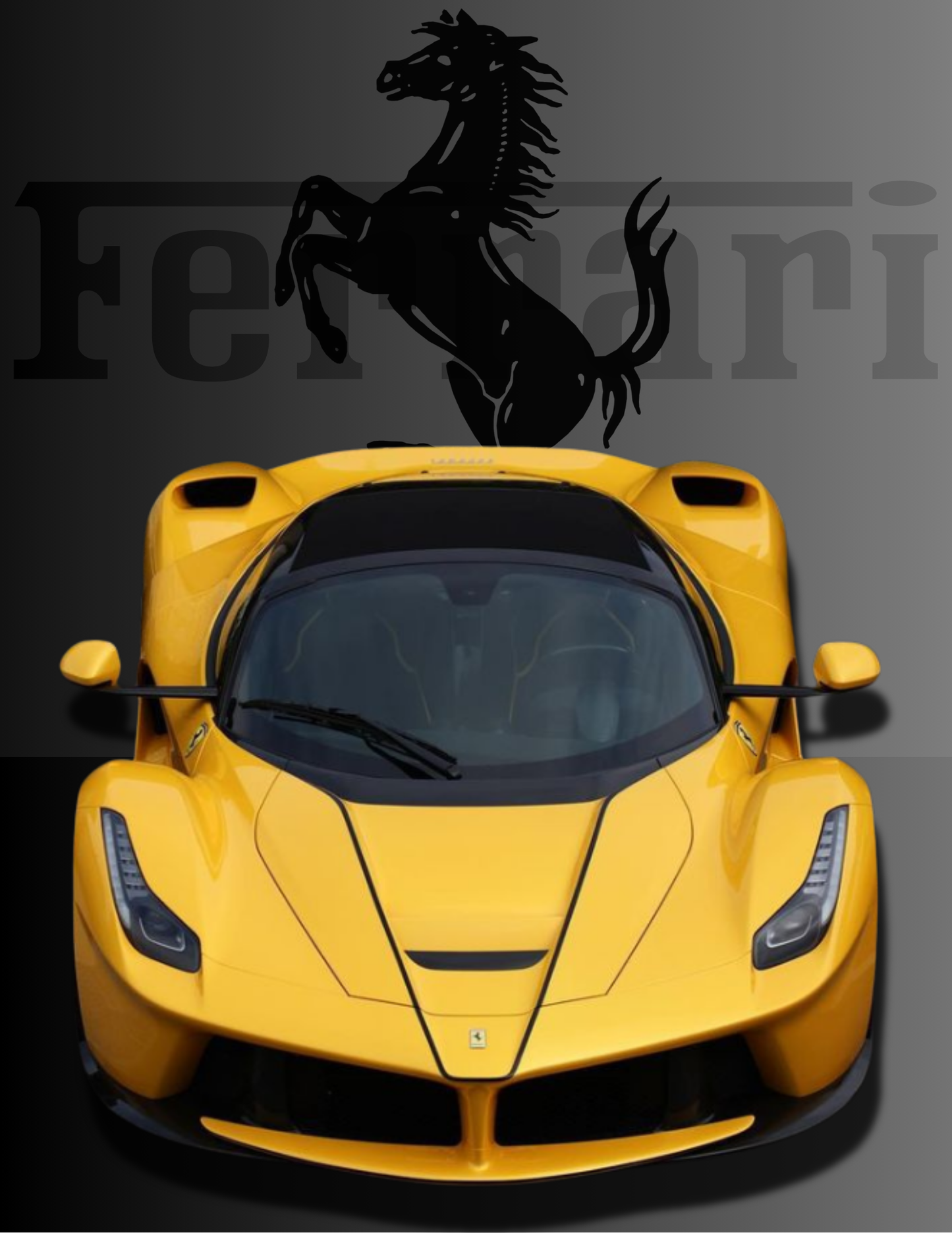 Ferrari Print Wall Art